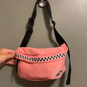 Vans Pink Checkered Fanny Pack